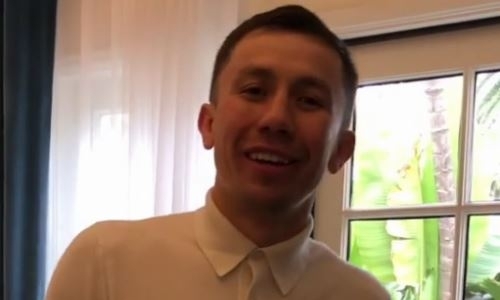 Головкин обратился к болельщикам перед боем с Мартиросяном