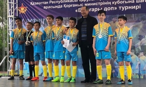 Состоялся первый турнир на Кубок министра обороны Казахстана