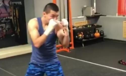 Видео тренировки Мусы Турсынгалиева