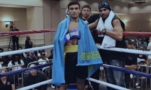 Седьмой бой в профи казахстанского нокаутера сорвал Вендетти