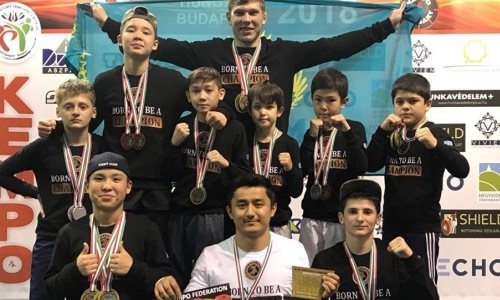 Девять медалей привезла сборная Казахстана по рукопашному бою с чемпионата мира