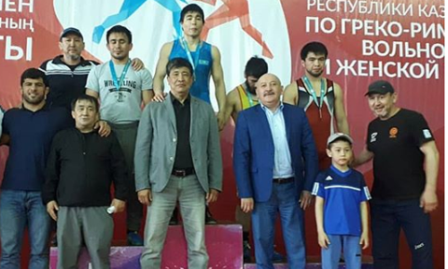 Завершился чемпионат Казахстана по видам борьбы
