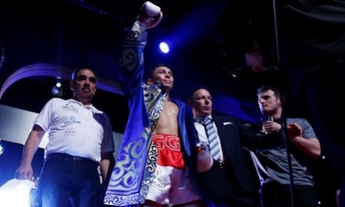 Казахский фольклорный ансамбль исполнил любимую песню Головкина