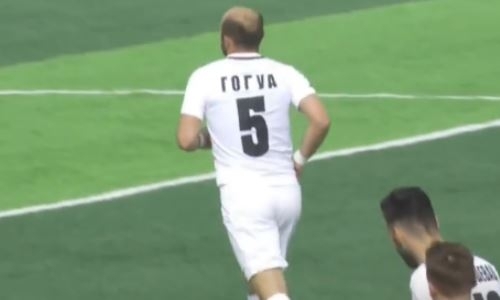 Видео гола Гогуа матча Премьер-Лиги «Кызыл-Жар СК» — «Акжайык»