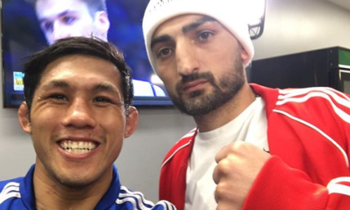 Мартиросян уже прибыл на StubHub Center для боя с Головкиным