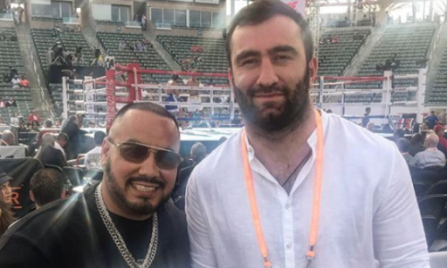 Гассиев пришел поддержать Головкина в бою с Мартиросяном