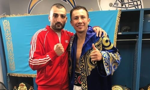 «Уважайте бокс». Головкин и Мартиросян встретились после боя