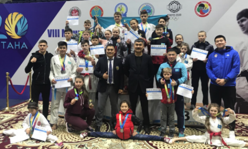 Акмолинские каратисты завоевали 11 золотых наград международного турнира