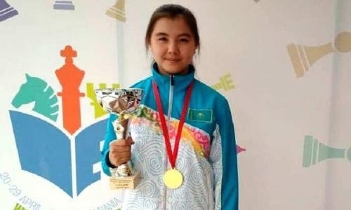 Школьница из Кызылорды стала чемпионкой мира