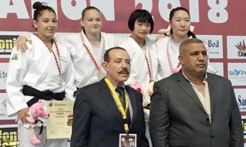 Сборная Казахстана заняла первое место на чемпионате Азии по дзюдо среди кадетов