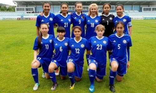 Женская сборная Казахстана до 17 лет обыграла сверстниц из Румынии