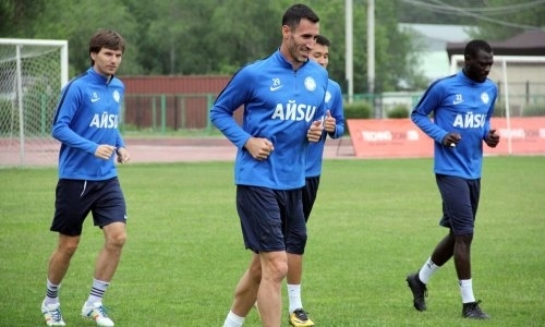 «Ордабасы» провел тренировку в Талдыкоргане