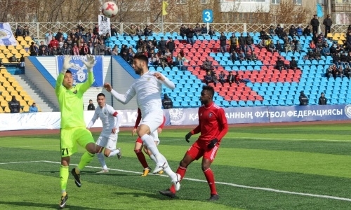 Голкипер «Кайсара» сохраняет свои ворота «сухими» дольше всех в КПЛ