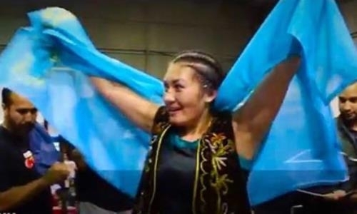 В Казахстане в прямом эфире из Лос-Анджелеса покажут интервью «GGG среди женщин» Сатыбалдиновой