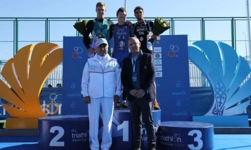 В Астане завершился этап Кубка мира по триатлону