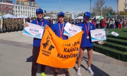 Астанчанин стал победителем международного забега в Караганде