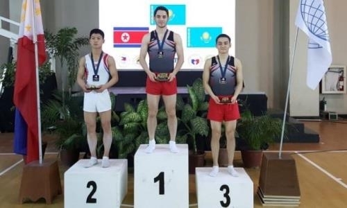 Казахстанцы завоевали «золото» и «бронзу» чемпионата Азии по батутной гимнастике