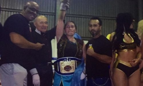 Казахстанскую «GGG среди женщин» поздравил президент организации, пояс которой она завоевала