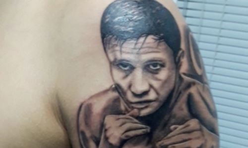 Казахстанец сделал татуировку с изображением Головкина