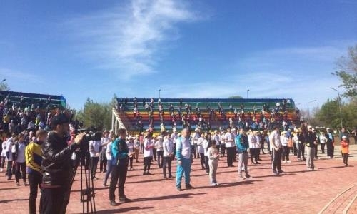 Жители Экибастуза поддержали идею главы государства массовой зарядкой