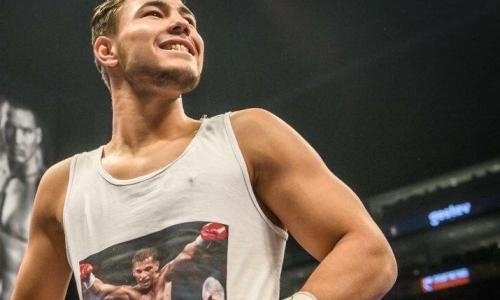 20-летний казахстанец оформил нокаут ударом по печени на 84-й секунде