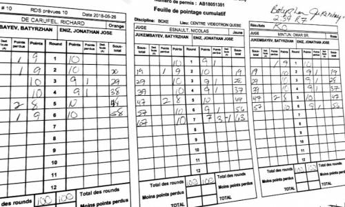 Бой Джукембаева мог закончиться судейским скандалом