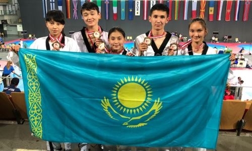 Три «золота» завоевали казахстанские таеквондисты на турнире среди кадетов в Автрии