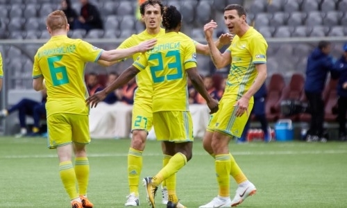 Гол с подачи Шомко стал 30-м для «Астаны» в ворота «Жетысу»