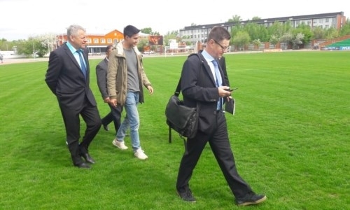 Делегат УЕФА провел инспекцию Центрального стадиона в Костанае