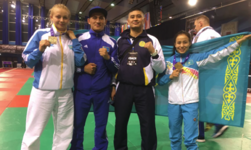 Акмолинские рукопашники завоевали две «бронзы» чемпионата Европы в Минске