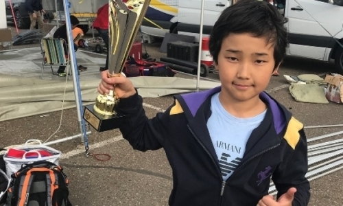 Юный картингист из Алматы взял «серебро» под Казанью