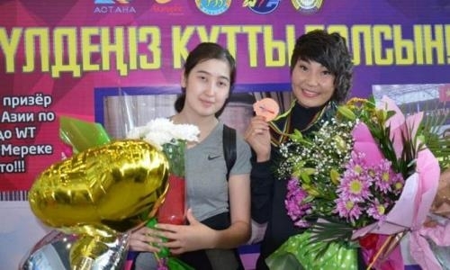 Бронзового призера чемпионата Азии по таэквондо встретили в Актобе
