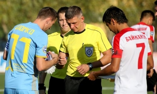 Тевяшов будет судить игру «Кайсар» — «Астана» второй раз подряд