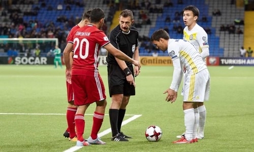 Судья матча Казахстан — Армения обслужит игру с Азербайджаном