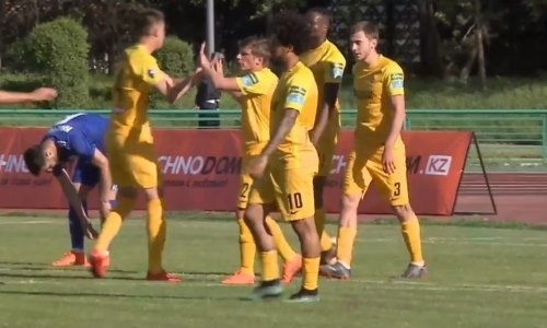 Видео автогола Рудосельского матча Премьер-Лиги «Жетысу» — «Кайрат»
