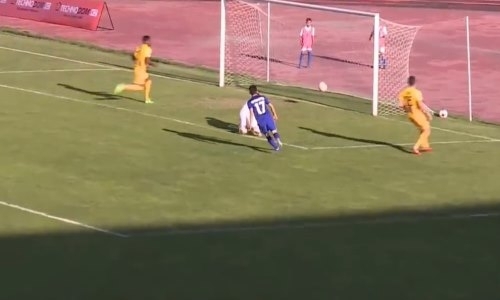 Видео гола Кожамберды матча Премьер-Лиги «Жетысу» — «Кайрат»