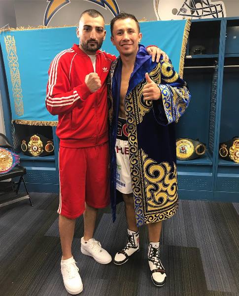 «Уважайте бокс». Головкин и Мартиросян встретились после боя