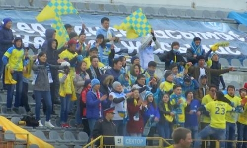 Видеосюжет о матче Премьер-Лиги «Шахтер» — «Астана» 1:0