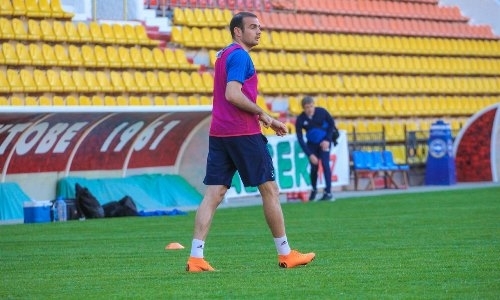 Фоторепортаж с предыгровой тренировки «Жетысу» в Актобе