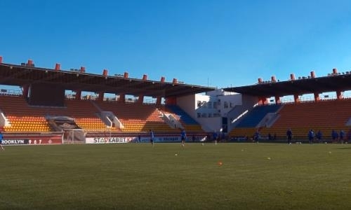 Видео предыгровой тренировки «Жетысу» в Актобе