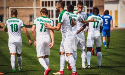 Фоторепортаж с матча Премьер-Лиги «Акжайык» — «Атырау» 1:1