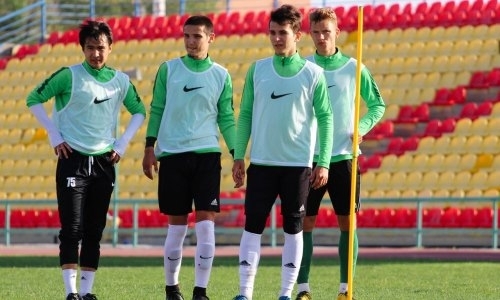 Фоторепортаж с тренировки «Атырау» перед матчем с «Астаной»