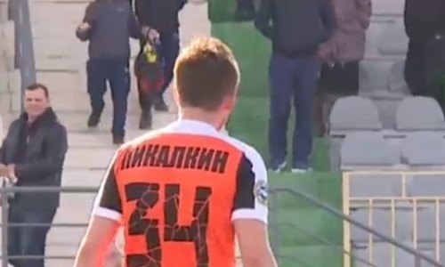 Видео автогола Пикалкина матча Премьер-Лиги «Шахтер» — «Иртыш» 0:1