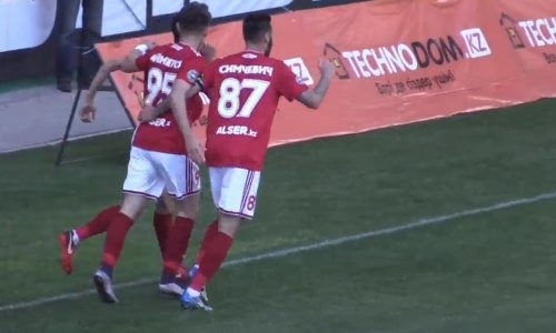 Видео гола Каирова матча Премьер-Лиги «Актобе» — «Акжайык»