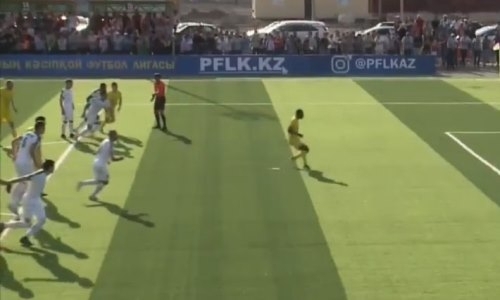 Видео гола Твумаси матча Премьер-Лиги «Атырау» — «Астана»