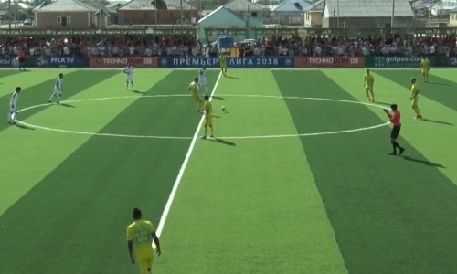 Видео матча Премьер-Лиги «Атырау» — «Астана» 0:2