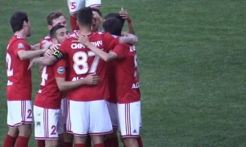 Видео второго гола Пиззелли матча Премьер-Лиги «Актобе» — «Акжайык»