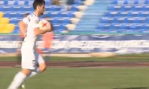 Видео гола Джигаури матча Премьер-Лиги «Жетысу» — «Ордабасы»