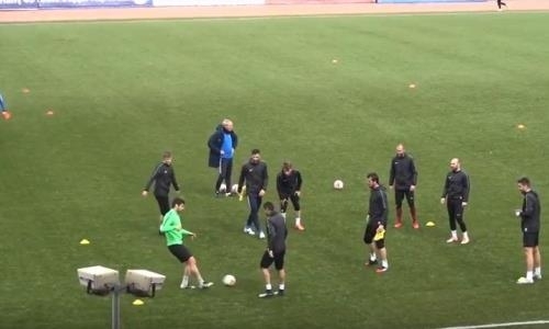Видео тренировки «Кызыл-Жара СК» в Павлодаре