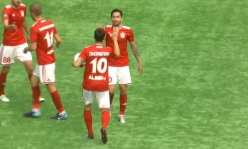 Видео гола Рейнальдо матча Премьер-Лиги «Астана» — «Актобе»